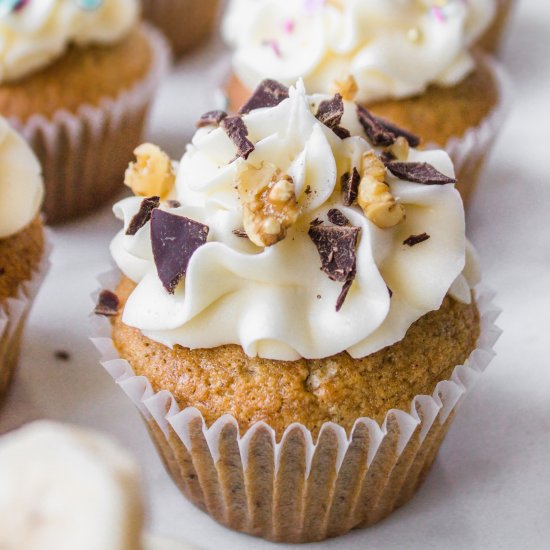 Banana Cupcakes