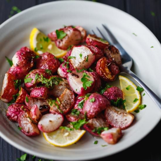 Roasted Radishes