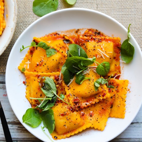 Butternut Squash Ravioli