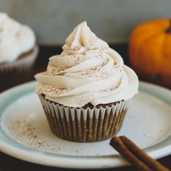 Pumpkin Spice Cupcakes