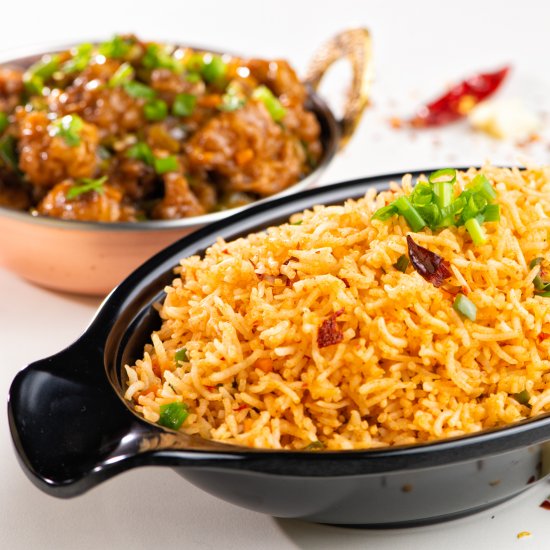 Chilli Garlic Fried Rice