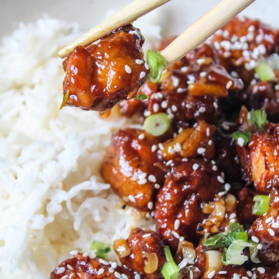 Crispy Orange Chicken