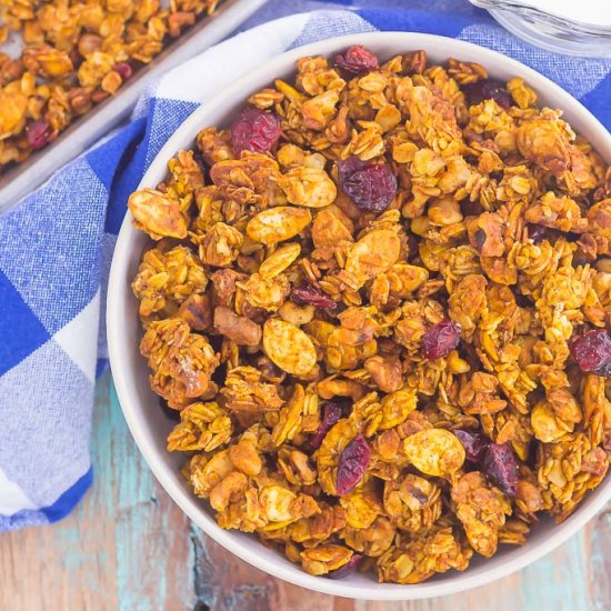 Pumpkin Spice Granola