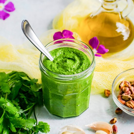 Cilantro pesto