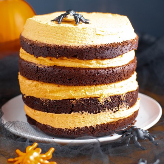 Allergy-friendly Halloween Cake