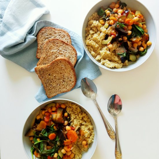 Harvest Veggie Stew with Quinoa