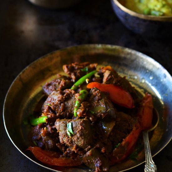 Mutton Liver Stir-Fry