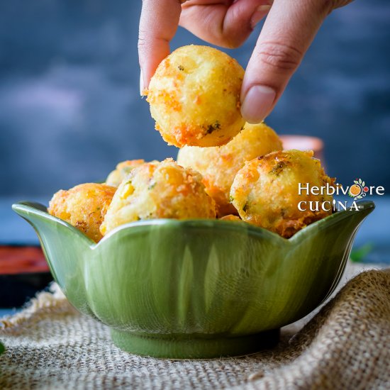 Baked Cheese Vegetable Balls