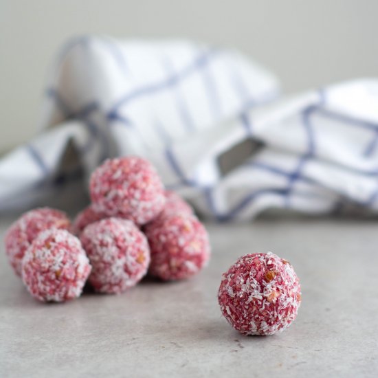 Vegan Coconut Bliss Balls