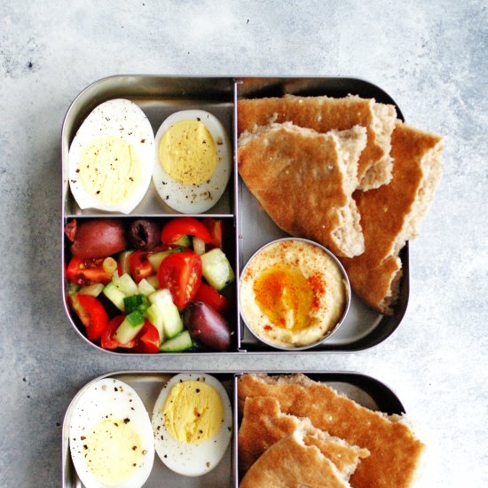 Israeli Breakfast Bento Box