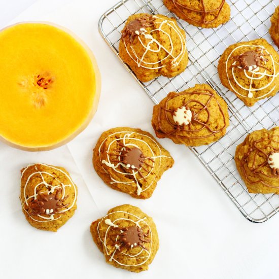 Spiced pumpkin cookies