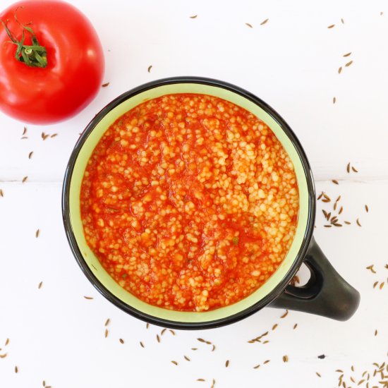 Tomato and Couscous Soup