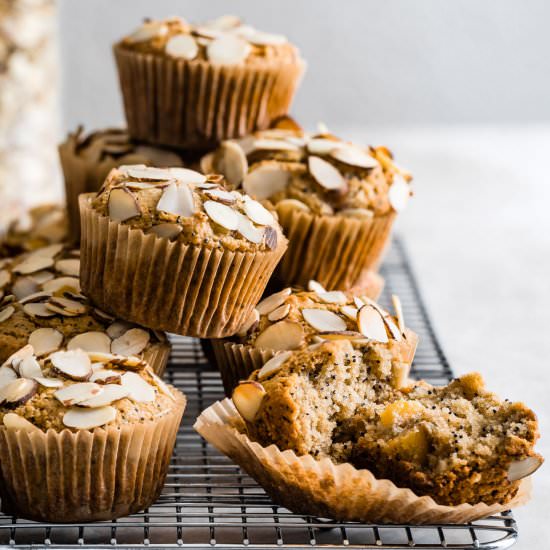 Poppy Seed Almond Muffins