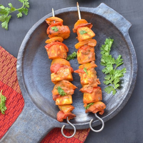 Paneer Tikka In Oven