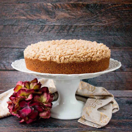 pumpkin spice coffee cake