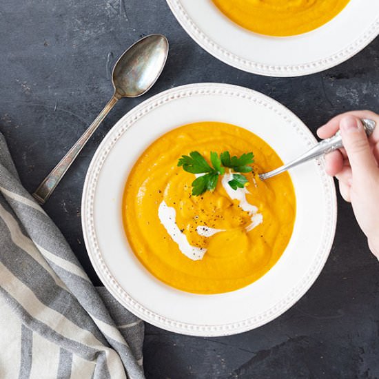 Carrot and Ginger Soup