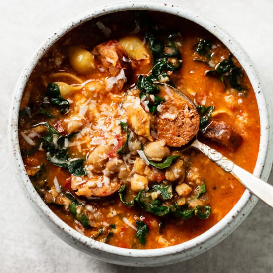 Chickpea Chorizo Stew