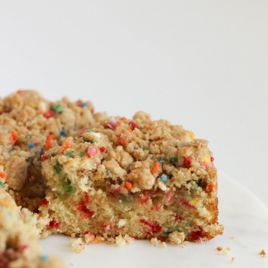 Funfetti Crumb Cake