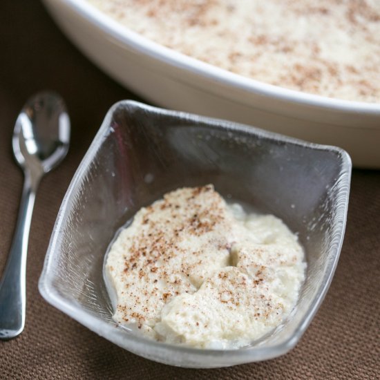 Crock Pot Rice Pudding