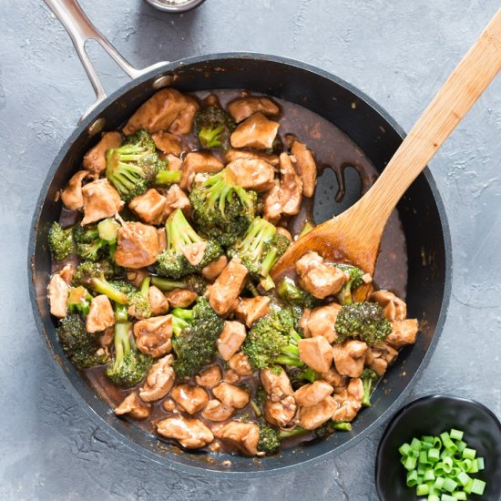 15 Minutes Chicken Broccoli Stir Fr