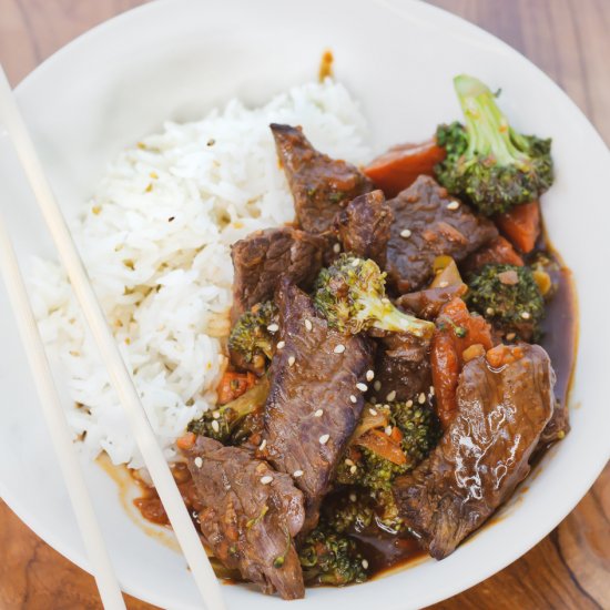 Instant Pot Mongolian Beef