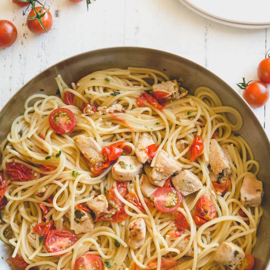 Fresh Cherry Tomato Pasta