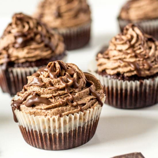 Extra Chocolate Cupcakes