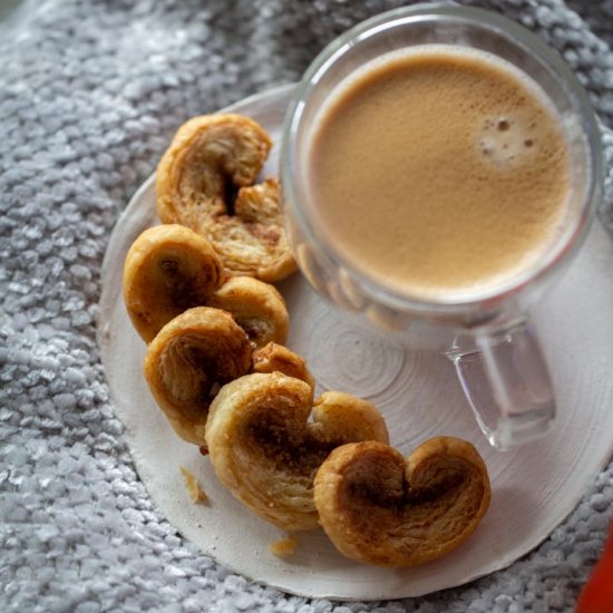 Pumpkin Spice Palmiers