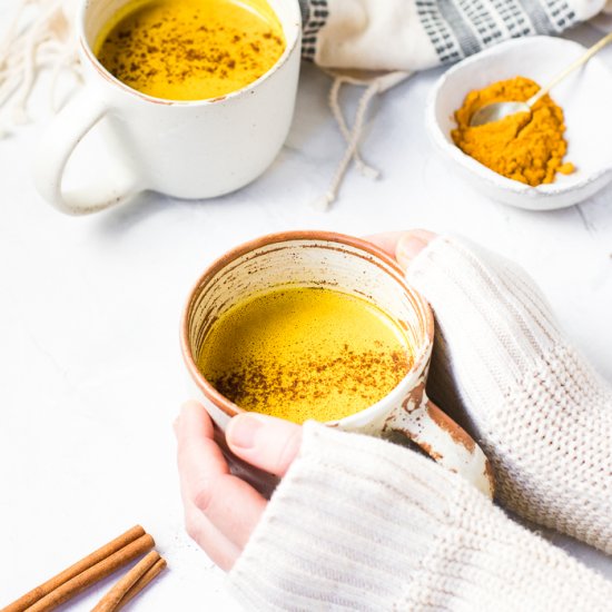 Fall Spiced Golden Milk