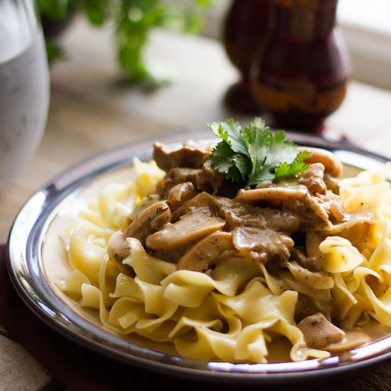 Beef Stroganoff