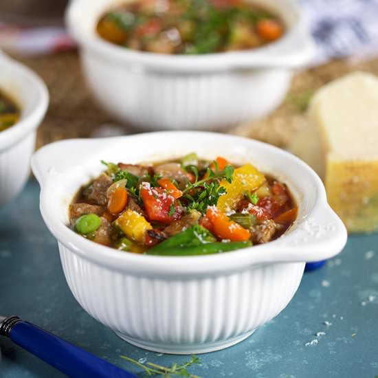 Homemade Beef Vegetable Soup