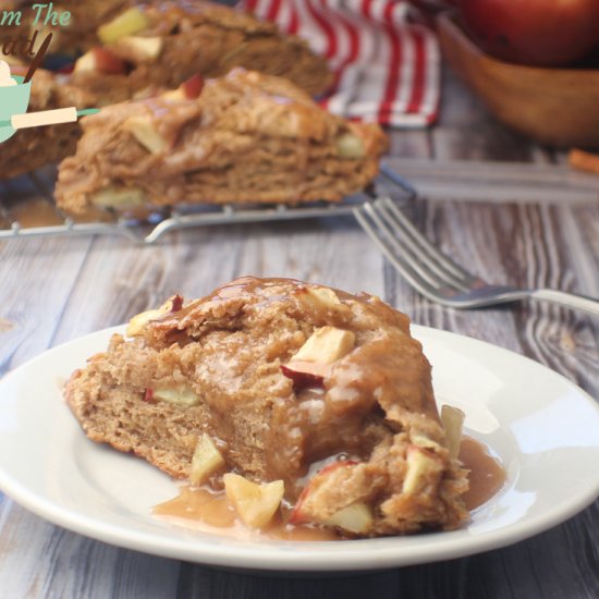 apple cinnamon scones