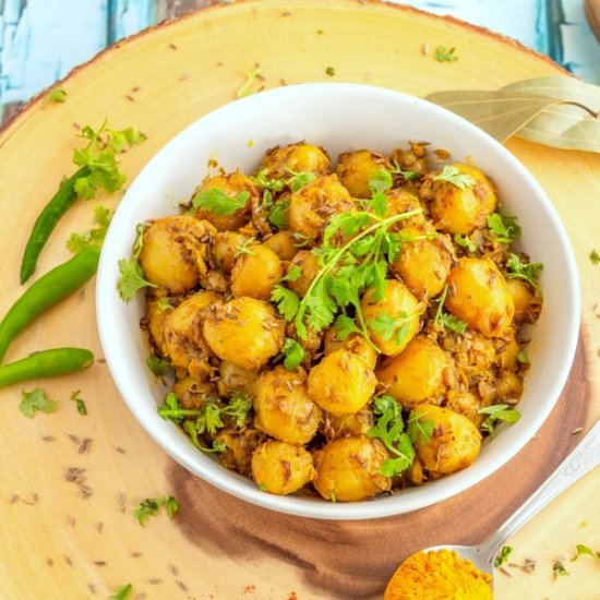 Restaurant Style Jeera Aloo