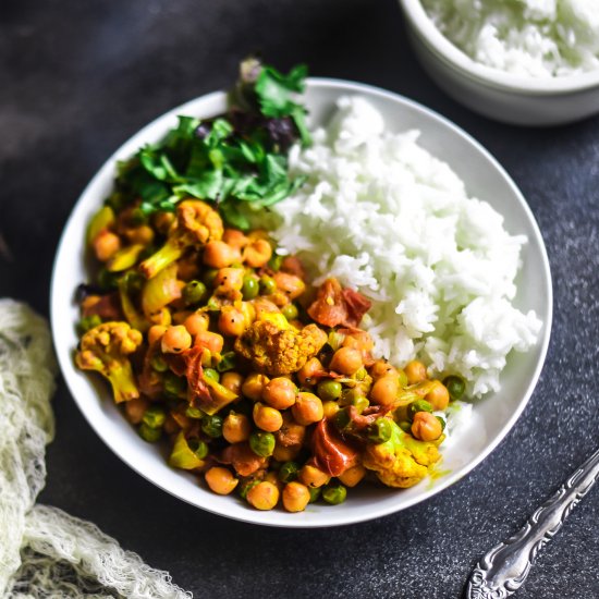 Indian Chana Masala Curry