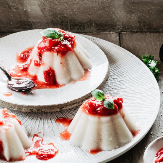 VEGAN PANNA COTTA