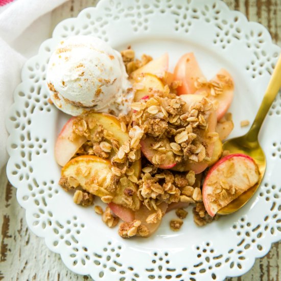 Healthy Apple Crisp