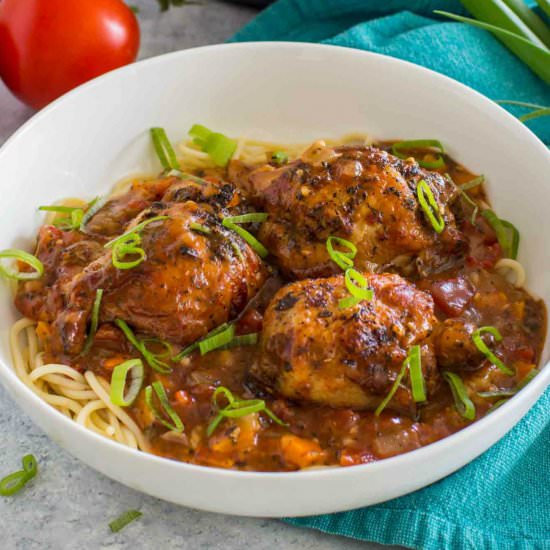 Instant Pot Chicken Cacciatore