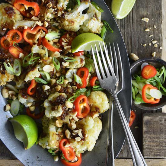 Gluten Free Pad Thai Cauliflower