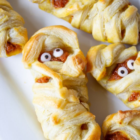 Mummy Pumpkin Hand Pies