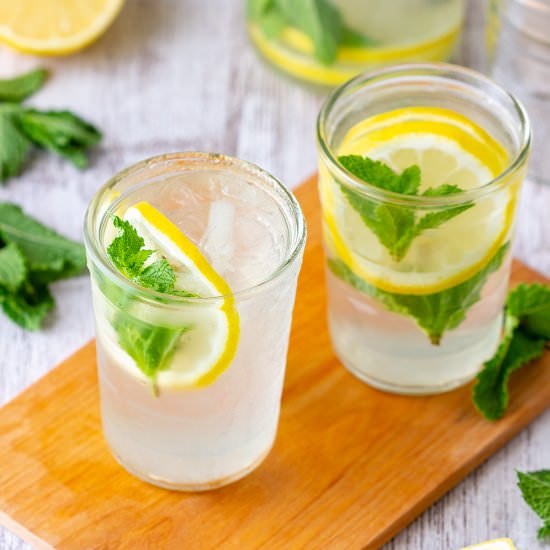 mint lemonade