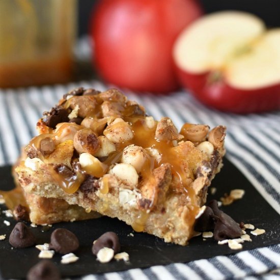 Caramel Apple Magic Cookie Bars