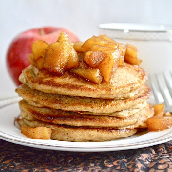 Mulled Apple Cider Pancakes