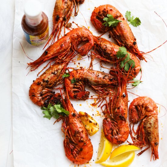 5 Ingredient Habanero Prawns