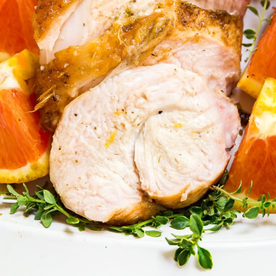 Citrus Brown Sugar Smoked Turkey