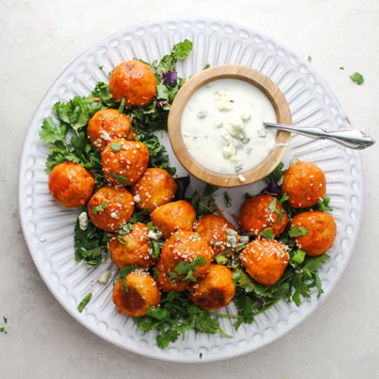 Buffalo Chicken Meatballs