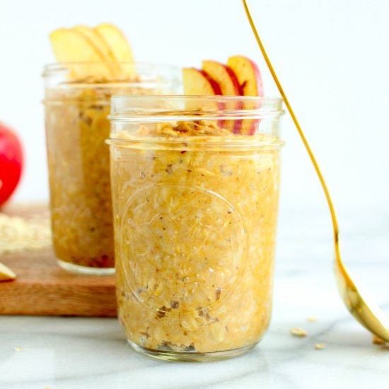 Pumpkin Spice Overnight Oats