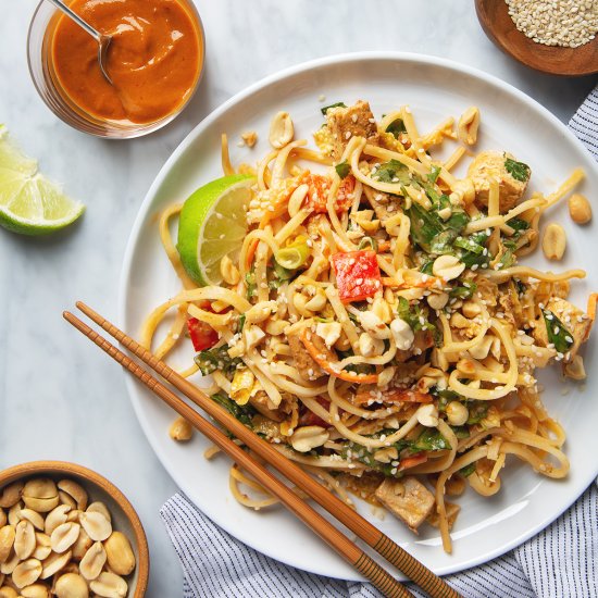 Tofu Pad Thai Salad