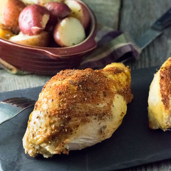 Slow Cooker Chicken and Potatoes