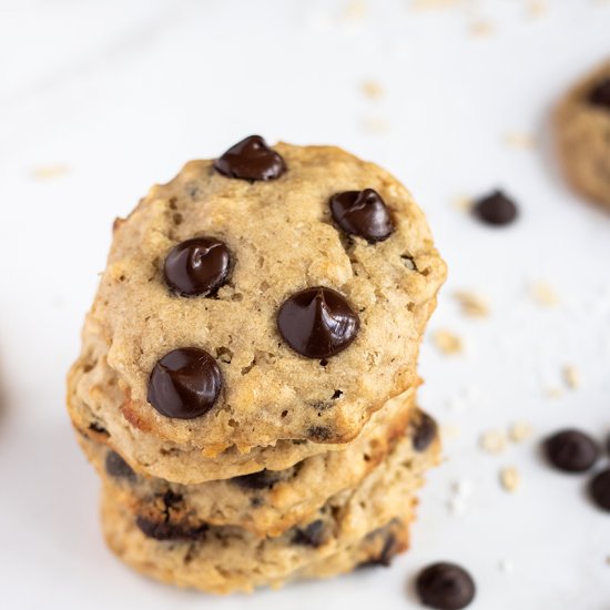 Eggless Chocolate Chip Cookies