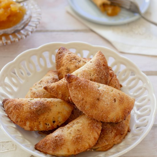 Empanadillas de cabello de ángel